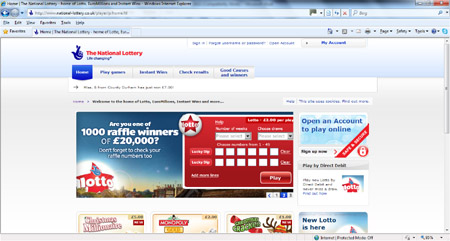 lottery online